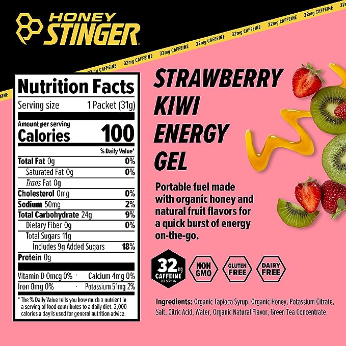 Strawberry-Kiwi Organic Gel