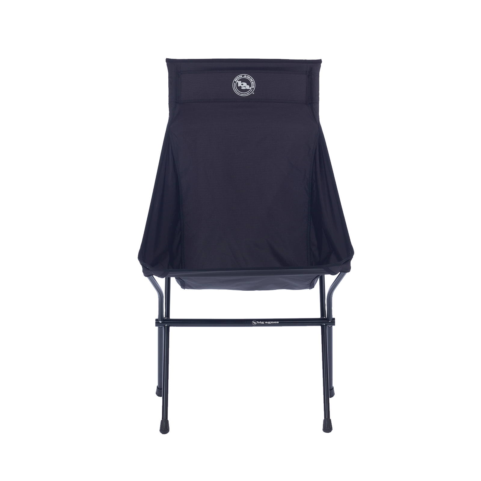 Big Six Camp Chair Black Front