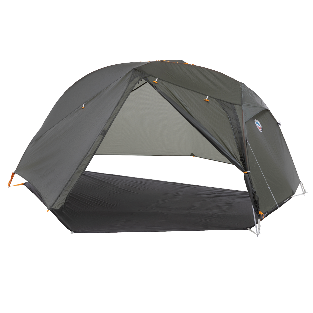 Copper Spur UL1 Bikepack in fast fly mode on a white background