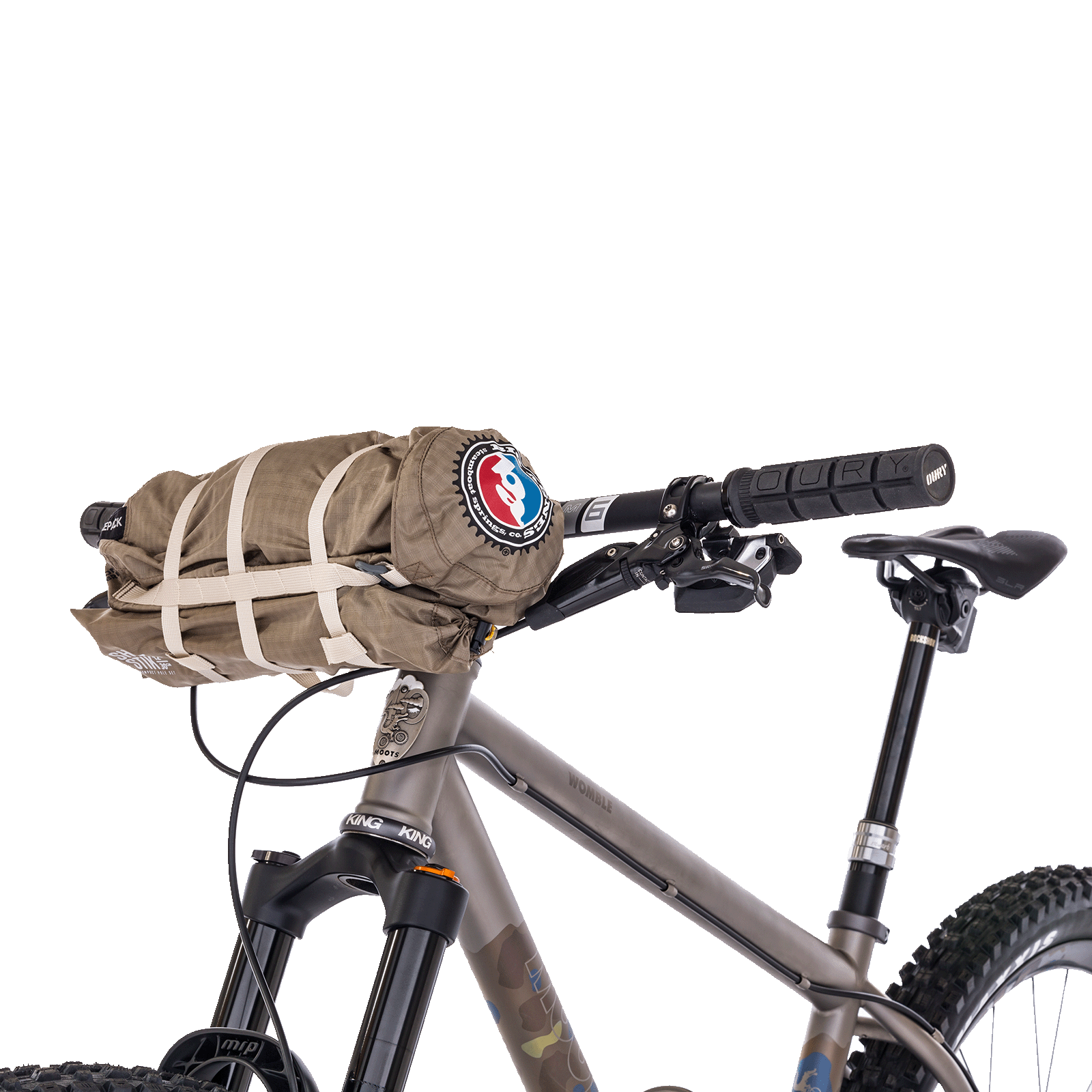 Fly Creek HV UL1 Bikepack Solution Dye On Bike