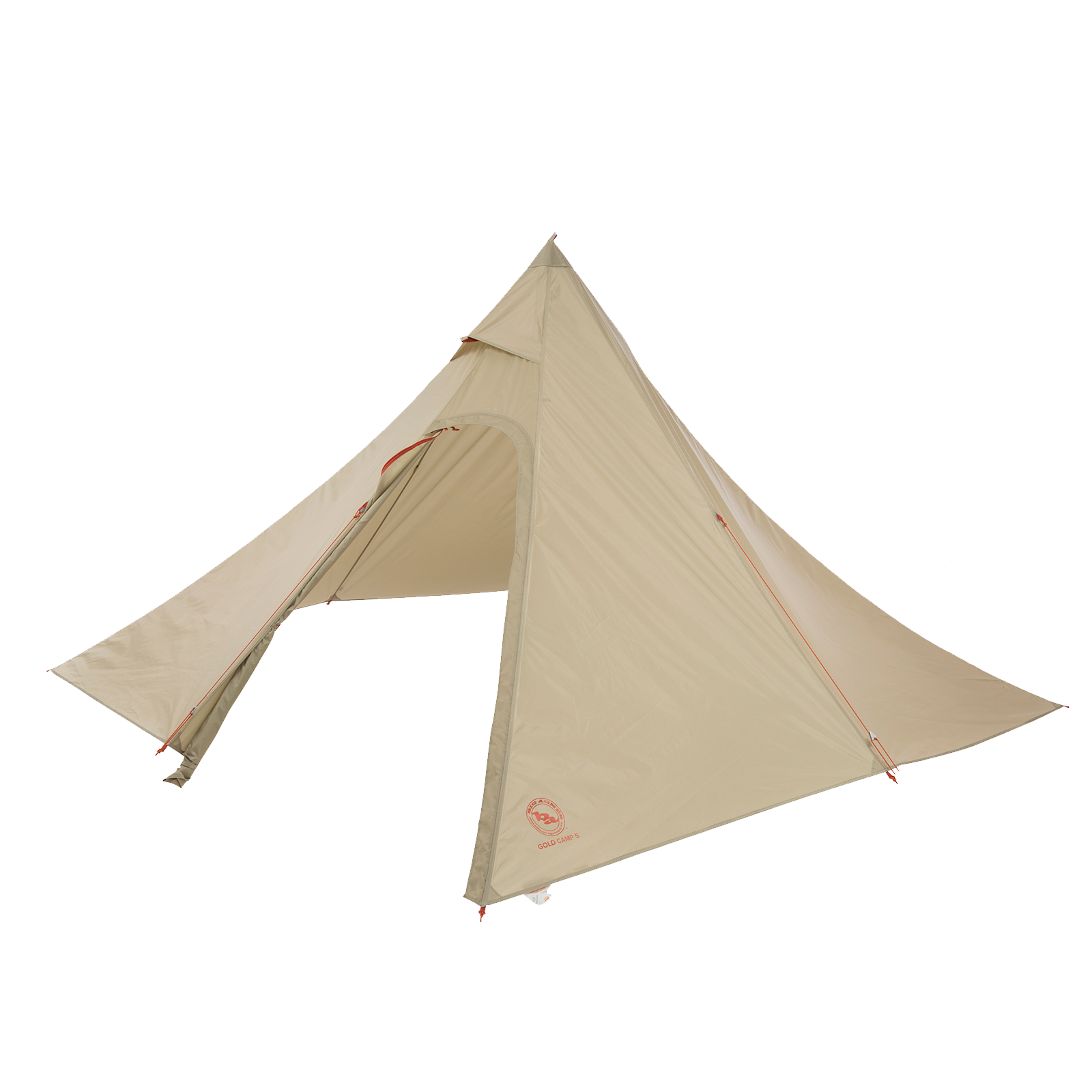 Gold Camp 5 Tarp Door Open