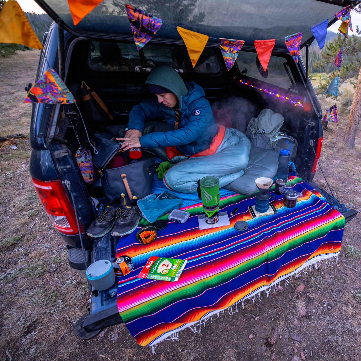 Camp Pennants - Alpenglow