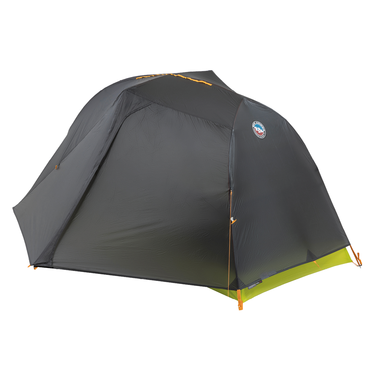 Gray Tiger Wall UL1 Bikepack camping tent with a logo on a white background