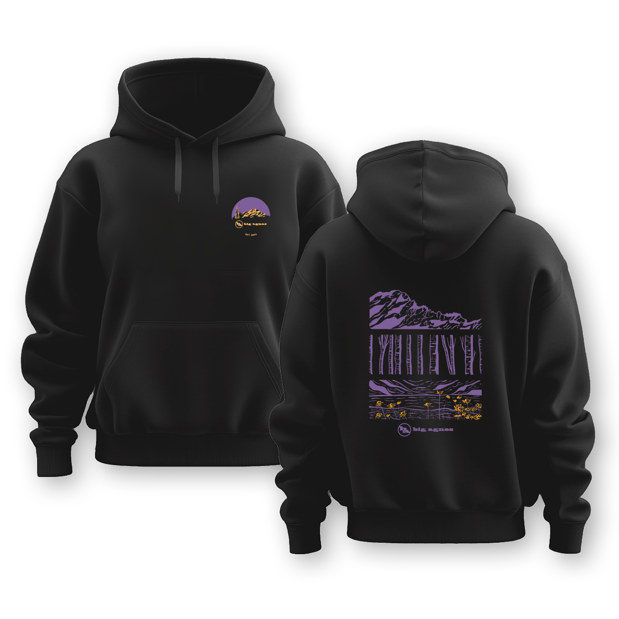 M's Zirkel Triptych Hoodie