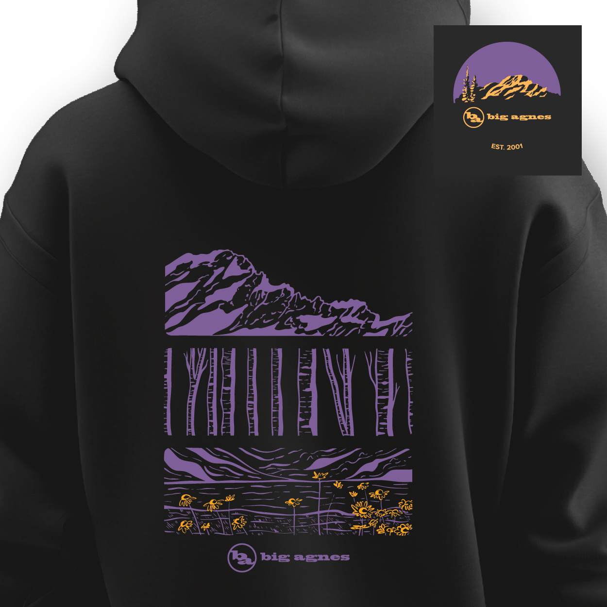 M's Zirkel Triptych Hoodie OB